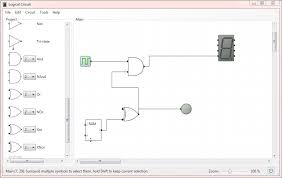 Digital Logic Circuit Designing Simulating Software Circuit Design Electronic Circuit Design Electronics Circuit