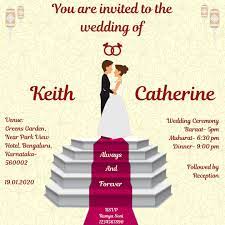 8 New Ideas Wedding Card Online Free Free Wedding Cards Wedding Card Design Online Wedding Day Invitations