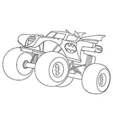 Use your creative skills to color grave digger, avenger, prowler and more. 10 Wonderful Monster Truck Coloring Pages For Toddlers