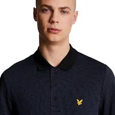 Lyle & Scott Herren Microstripe Golf Polo