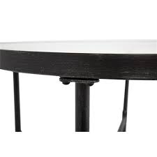Outdoor coffee & side tables are the perfect accent pieces for your outdoor furniture. Sunset West Provence French Country Glass Top Black Metal Outdoor Coffee Table 41 W 50 W Kathy Kuo Home