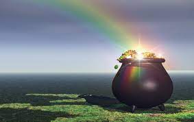 The pot of gold at the end of the rainbow definition: I Saw The Pot Of Gold At The End Of A Rainbow One Hand Speaks