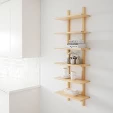 Varde Birch Wall Shelf 50x140 Cm Ikea