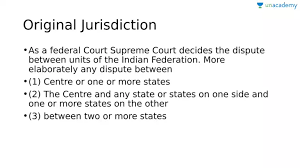 The court's original jurisdiction is unusually broad among highest judiciaries. Hindi Burning Issues Upsc Cse By Jilmil Bhagabati Unacademy Plus