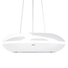 Hotte Ilot Suspendue Loop 74cm 600m3 H Blanc Falmec Ref 128028 Loop2310