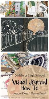Check Out The Lesson Plan Powerpoint And Examples I Use To Introduce My Visual Journal Project T School Art Projects Art Curriculum High School Art Projects