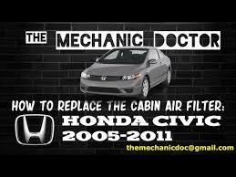 Expert lifetime technical support on all purchases. How To Replace The Cabin Air Filter Honda Civic 2005 2011 9 Steps Instructables
