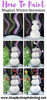 500 Painting Snowmen Ideas In 2020 Christmas Art Snowman Painting Christmas Snowman