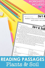 Plants And Soil Reading Comprehension Passages Distance Learning In 2020 Elementary Science Activities Reading Comprehension Passages Reading Passages