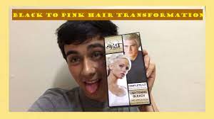 Tutorial and how to dye your own hair using splat midnight ruby hair dye with no bleach! Dying My Hair Black To Pink Splat Bleach Coloring Kit Real Results Youtube