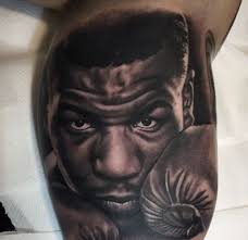 Mike Tyson Tattoo By Antonio At Holy Grail Tattoo Studio Mike Tyson Tattoo Tattoo Studio Holy Trinity Tattoo
