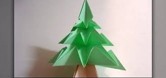 Origami christmas origami holidays origami inspiration the second list will be about origami christmas ornaments you can make for your own christmas tree or to give it as a gift. Origami Paper Christmas Tree Novocom Top