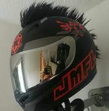 101 Awesome Motorcycle Helmet Mohawks Motorcycle Helmets Cool Bike Helmets Motorbike Helmet