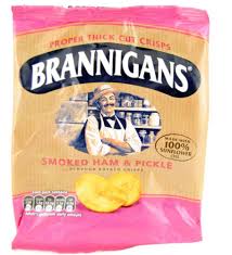 Maybe you would like to learn more about one of these? As Seen In The Sun Newspaper Brannigans Smoked Ham And Pickle Flavour Crisps 40g Approved Food