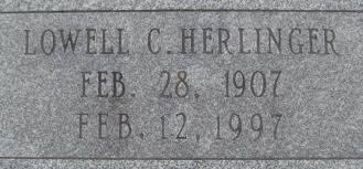 Lowell Cornelius Herlinger (1907-1997)