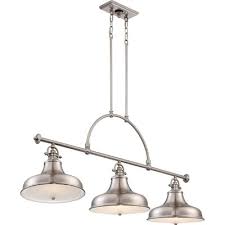 Eden 3 Light Kitchen Island Linear Pendant Trent Austin Design