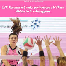 Após notícia de que trocaria o perugia pelo casalmaggiore. Eu E O Volei A Brasileira Rosamaria Voltou A Ser Destaque No Campeonato Italiano A Oposta Foi A Maior Pontuadora Da Partida Que Encerrou Com A Vitoria De Sua Equipe O