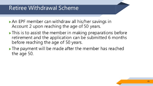 Withdrawal scheme for reducing / redeeming housing loan. Chapter 8 Retirement Planning