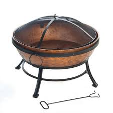 30 fire pit perfect for that outdoor fire with just a couple of friends or romantic evening. Deckmate 30371 Avondale Outdoor Backyard Patio Portable Steel Fire Bowl Fire Pit Antiqued Copper Finish Target