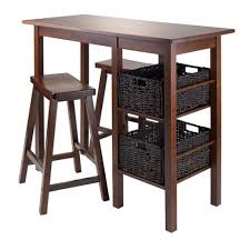 Maybe you would like to learn more about one of these? 5pc Basket Pub Dining Table Set Wood Toasted Walnut Winsome Target