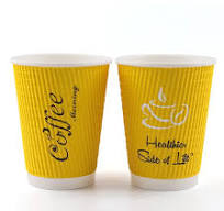 Wholesale Customized Disposable 12 Oz Ripple Wall Paper Cups for Hot  Beverage