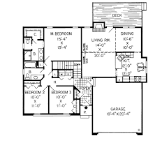1500 square feet house outlines ordinarily includes a few rooms and covers a solitary story, wiping out the issue of going here and there stairs consistently. House Plan 20062 Traditional Style With 1500 Sq Ft