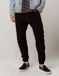 Charles And A Half Mens Twill Jogger Pants