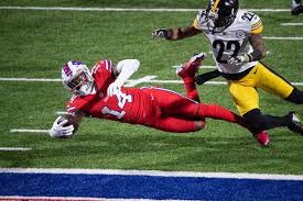 Allen shined passing for 238 yards and two touchdowns with an interception in the win. Bills Beat The Steelers Surging As A Rival Sinks The New York Times