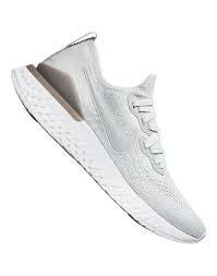 Underfoot, durable nike react technology defies the odds by being both soft and responsive, for comfort that lasts as long as you can run. Women S Grey Nike Epic React Flyknit 2 Life Style Sports