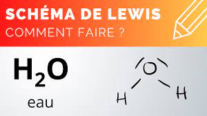 Dessin de molécule, adn, texte, photographie png. Schema De Lewis Molecule D Eau H2o Youtube