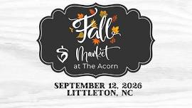 Fall Vendor Market