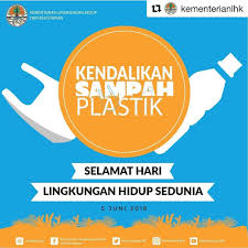 Contoh gambar poster kendalikan sampah plastik. Facebook
