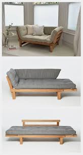 The futon coil sofa bed works like a charm when you're on the lookout for furniture that's transitional. Oak Wooden Cute Sofa Bed Futon Company Sofa Bed Design Furniture Bed Design