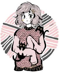 Media Tweets By Vampari Apariart Twitter Apari Art Cat Illustration Yarn Lofi Aesthetic Retro Anime Sweater Wea Eye Drawing Realistic Eye Drawing Drawings