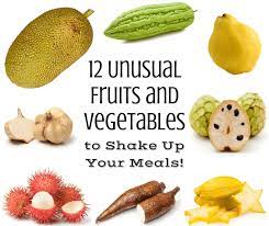 Ugli fruit and kiwi berries are popping up at your local grocery store and shoppers are literally eating them up. 12 Unusual Fruits And Vegetables To Shake Up Your Meals Fruit Shakes Unique Fruit Vegetables