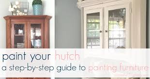 Flat paint is just that, flat or dull with no sheen at all. How To Paint Your Hutch Notice The Little Things