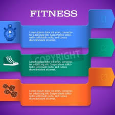 Doesn't heavy weightlifting make women bulky? Vector Registerkarte Vorlage Fur Fitness Plan Kunstwerke Moderne Fototapete Fototapeten Infografiken Hanteln Broschure Myloview De