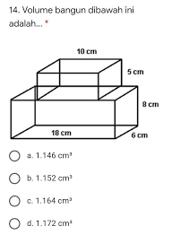 Sebuah balok mempunyai panjang 15 cm, dan lebarnya 10 cm. Volume Sebuah Balok Adalah 5 400 Cm Jika Panjang Dan Tinggi Balok Tersebut Berturut Turut 25 Cm Brainly Co Id