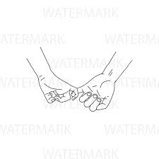 Start off by drawing the two hands holding each others hand. Two Hands Holding Finger Walking Together Male And Female Etsy How To Draw Hands Drawing Images Custom Drawing
