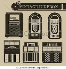 Vector Clip Art Of Vintage Jukebox I Vintage Jukebox Silhouette Csp16831611 Search Clipart Illustration Drawings And Eps Vector Jukebox Vintage Art Icon 138,000+ vectors, stock photos & psd files. vector clip art of vintage jukebox i