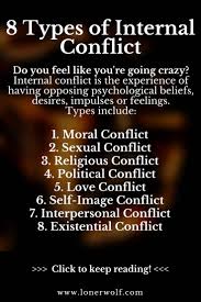 8 Types Of Internal Conflict And How To Find Peace Of Mind Lonerwolf