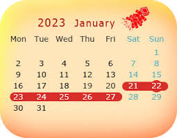 Chinese New Year 2022 Dates February 1 Cny Calendar 1930 2030