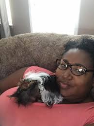 Our cheeka has passed away today, This was her yesterday napping we had to  prop her up so she wouldn't fall over