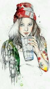 Easy drawing for girls step by step. 1001 Ideas For Cool Things To Draw Photos And Tutorials