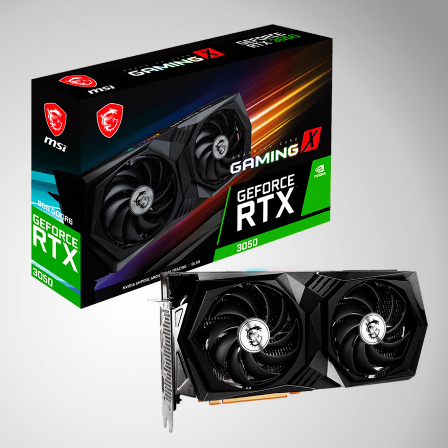 MSI NVIDIA rtx 3050 gaming x 6g