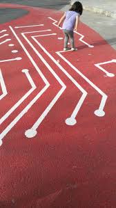 Sencillos Circuitos Para Reseguir Jugar Y Recrear Patio De Escuela Juegos Tradicionales Juegos