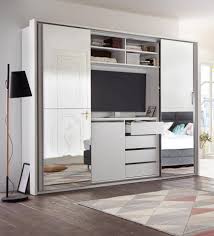 Schwebeturenschrank Mit Tv Fach Und Spiegel Ab 899 99 Synchronoffnung Der Mittelturen Inn Schwebeturenschrank Einrichtungsideen Schlafzimmer Schlafzimmer Tv