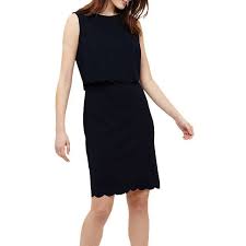 Phase Eight Dresses Navy Saffron Scallop Dress Uk Scalloped Dress Phase Eight Dresses Womens Navy Dress