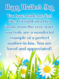 I Appreciate You Happy Mother S Day Card For Mother In Law Birthday Greeting Cards By Davia Happy Mother Day Quotes Mother Day Wishes Wishes For Mother