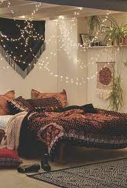 90 Fairy Lights For Bedroom Ideas To Beautify Your Bedroom Bohemian Bedroom Decor Bedroom Decor Lights Bedroom Decor For Couples
